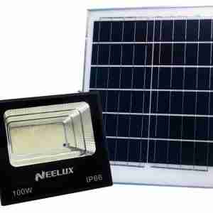 Neelux 100 Watts Solar Flood Light