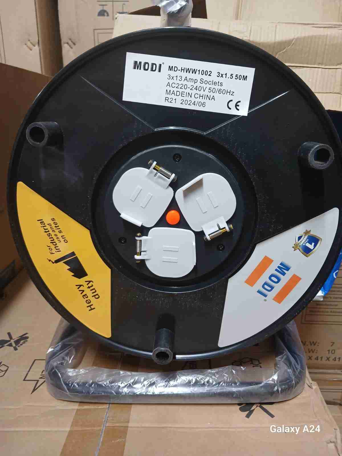 Industrial Extention Reel 1.5mm 3Core 50m