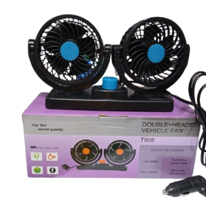 Double Headed Car Fan