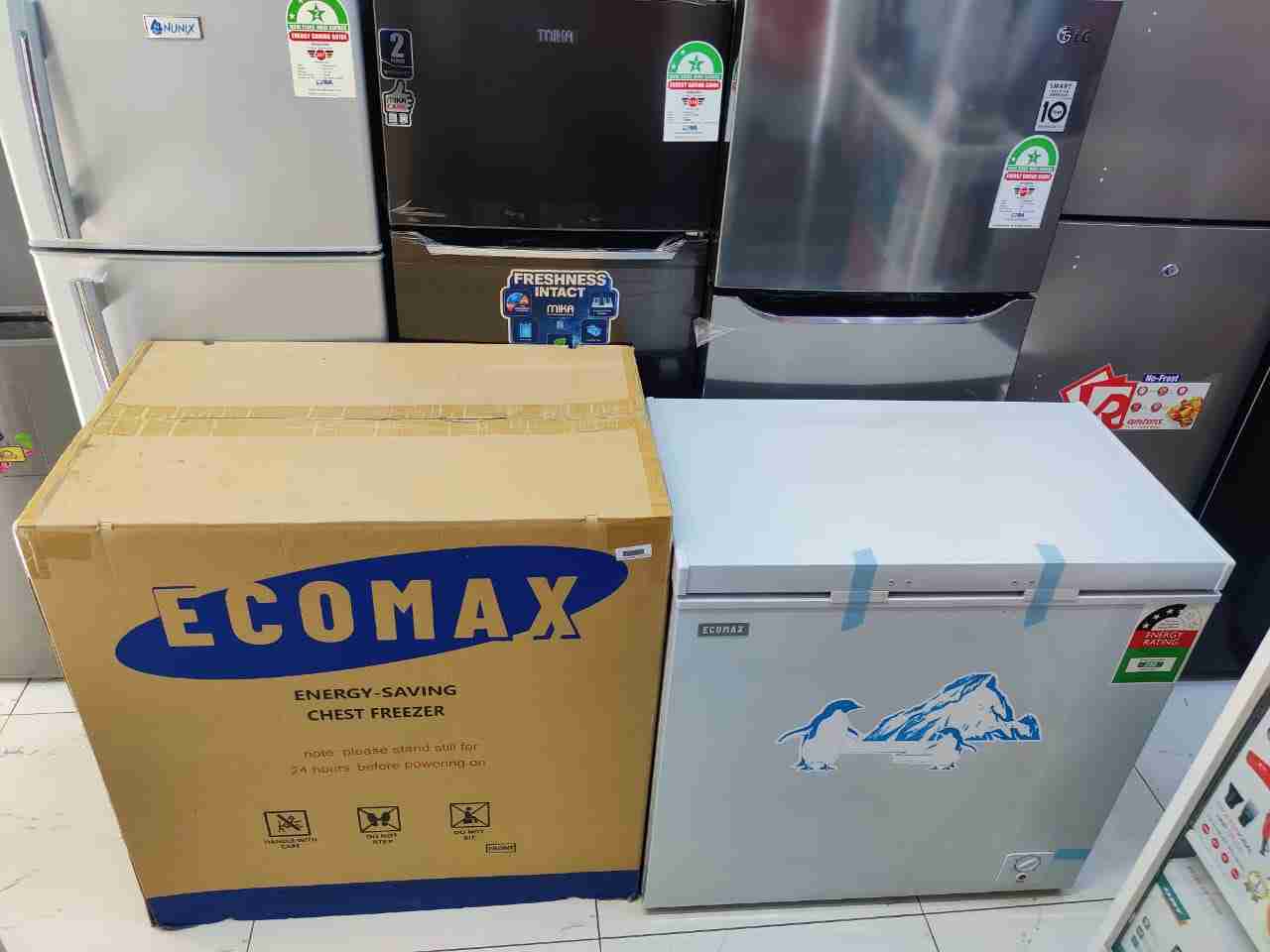 Ecomax Freezer 169Litres