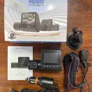Dash Cam With 3 Cameras