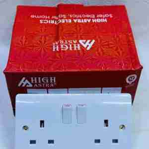 High Astra Double, Twin socket