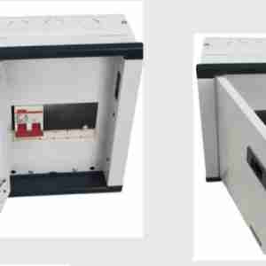 6way Consumer Unit Windsor With 100A Isolator