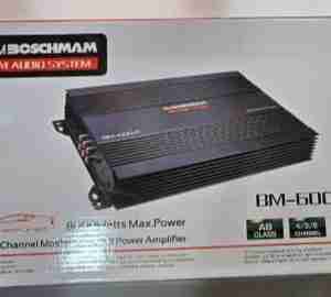 Boschmann BM600 4channel Audio amplifier