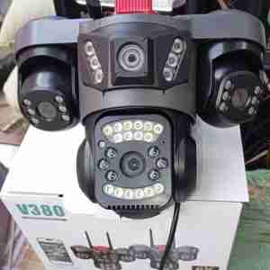 V380 Tripple Lens Outdoor Smart Security Camera