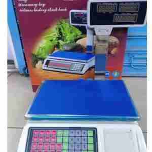 Electronic Scale 50Kg – 40 Memory Key, History Check Function (Back Display)