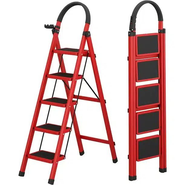 5-Step Steel Ladder