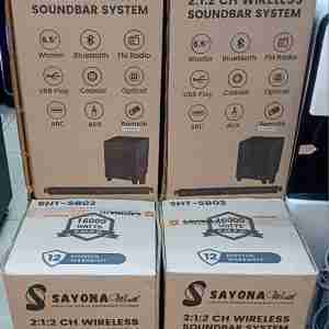Sayona Wireless Soundbar System 16000W
