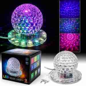 Christmas Multicolour LED Music Lamp